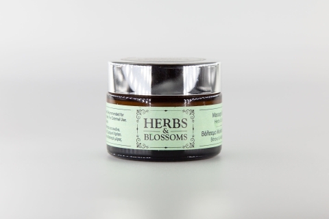 Herbs & Blossoms - ARTEMIS Massage Balsam / Container front